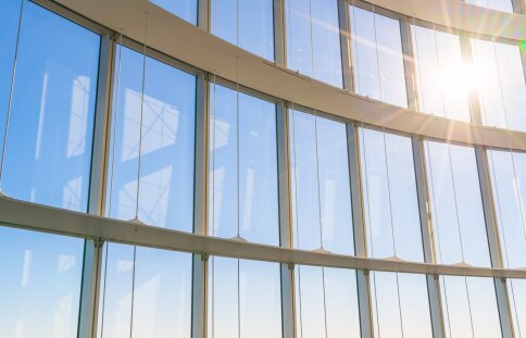 پنجره دوجداره UPVC سفارشی (ویلا)